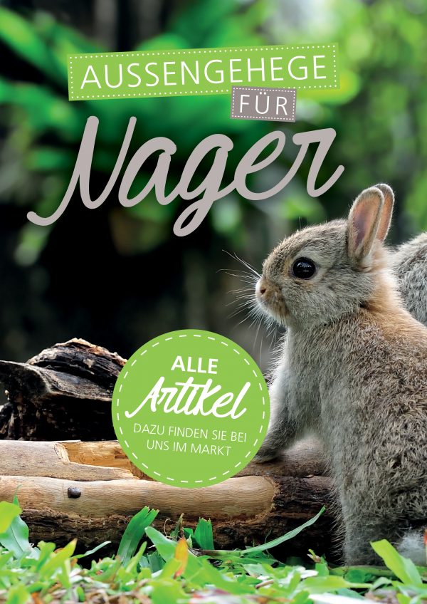 Außengehege-Nager-Plakat-DIN-A1
