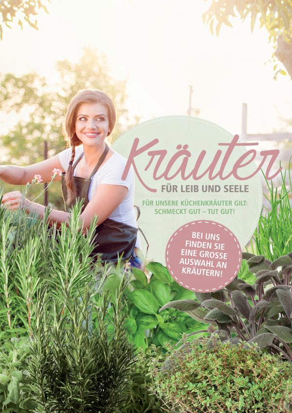 Küchenkräuter-Plakat-DIN-A1