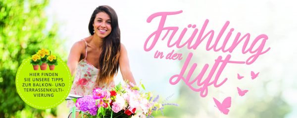 Fruehlingsblumen-Webbanner