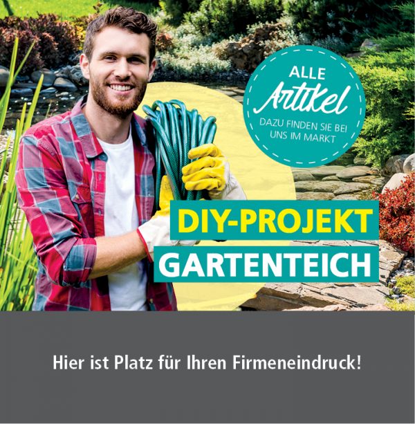 Gartenteich-Anzeige-92x94mm