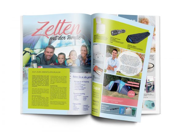 Mockup-campingurlaub