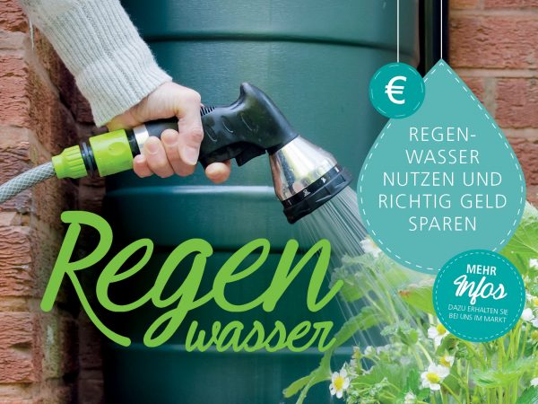 Regenwassernutzung-Banner