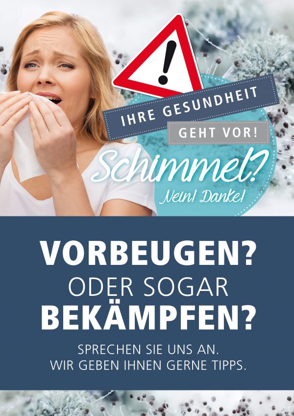 Schimmel-bekämpfen-Plakat