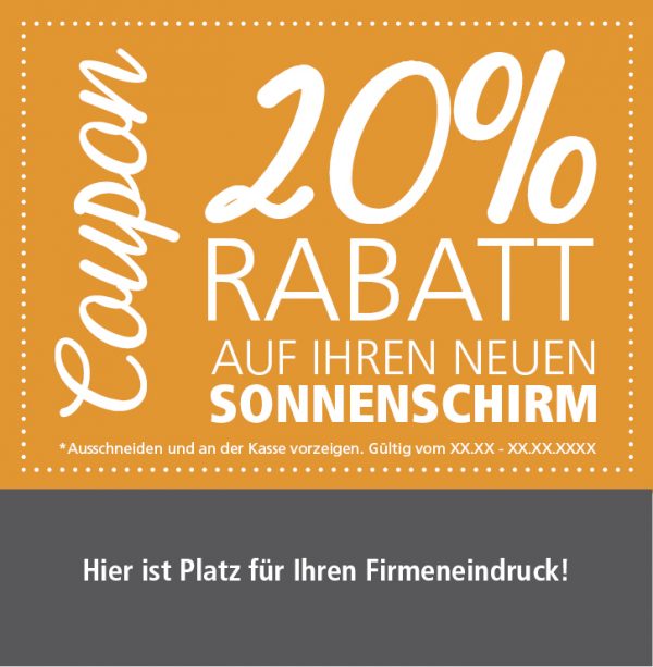 Sonnenschutz-Anzeige